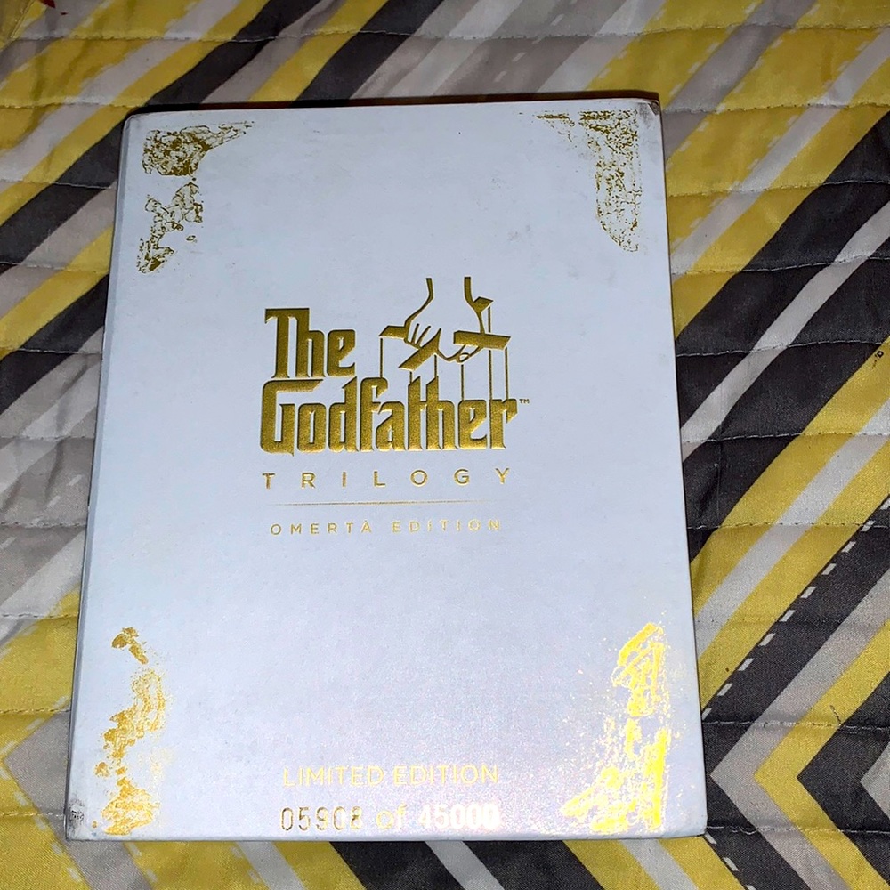 The Godfather trilogy on BluRay